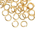DanLingJewelry 200 pcs 304 Stainless Steel 21 Gauge Open Jump Rings 6mm for Jewelry Making Connectors Jewelry Finding Golden Color - color: 200 pcs - ф6mm δ 0.8mm - Golden