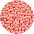 400Pieces 8MM Acrylic Round Beads Round Acrylic Balls Chunky Beads Smooth Spacer Plastic Pastel Beads Craft Beads for Necklace and Bracelet Making Crafting Supplies(179-pale Pink) - color: 179-pale pink, size: 8MM
