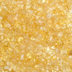 200pcs Natural Chip Stone Beads Gemstone Healing Crystal Loose Rocks Bead Irregular Glass Seed Charm Beads Drilled DIY for Jewelry Bracelet Necklace Earrings Making Crafting Supplies (Yellow, 5-8mm) - color: yellow