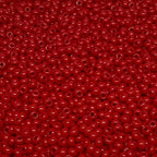 Czech 8/0 Glass Seed Beads 20 Grams 800 Pcs (Dark Red) - color: Dark Red