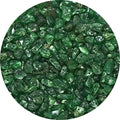 Green Aventurine Pre Drilled Crystal Crushed Chips Beads for Bracelets Making, DIY Handmade Natural Healing Crystals (25 Inch Strand) - color: Green Aventurine