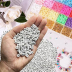 600PCS 6x6mm Square Acrylic Letter Beads H for Friendship Bracelets Jewelry Making, White Acrylic Cube Base with Black Alphabet Beads for DIY Crafts Bracelets Necklaces Key Chains Phone Lanyard - color: Letter H(Black on White)