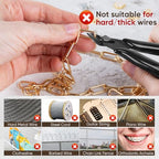 5 Inch Flush Cutters, 1 Pack Micro Wire Cutters, Sharp Zip Tie Cutter, Precision Wire Cutters for Crafting, Jewelry Making, Plastic Models, 3D Print, Electronics, Floral - color: Black ( 1 Pack )