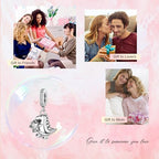 S925 Bead Dangle Charms for Bracelets Necklaces, Compatible with Pandora, Jewelry Making - style: Dinosaur Charm