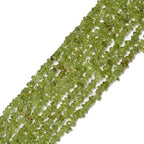 3-5mm Natural Green Peridot Gemstone Chips Loose Beads Semi Precious for Jewelry Making DIY Handmade Craft Supplies 1 Strand per Bag Approxi 32" - color: Green Peridot