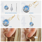 925 Sterling Silver Earring Hooks, 750PCS Gold Earring Hooks Kit 250PCS/125Pairs Hypoallergenic Ear Wires Fish Hooks with 250 PCS Gold Open Jump Rings and 250PCS Rubber Ear Backs for Jewelry Making - size: 750pcs-gold