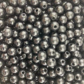1,000 Round Black and White Acrylic Beads 8mm Diameter with 2mm Hole - color: Black and White, size: 8mm