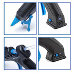 NEIKO 02660A Cordless Glue Gun, 15W Rechargeable Hot Glue Gun, 10 Glue Sticks Included, Wireless Anti Drip Nozzle Mini Glue Gun with Stand for Arts and Crafts, Mini USB Charging Port, Insulated Nozzle - style: Cordless Glue Gun