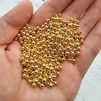 Amaney 2000pcs Beads Kits,Letter Beads and Gold Spacer Beads for DIY Bracelet Necklace Craft Jewelry Making Colorful - color: Gold on Colorful