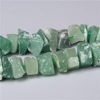 10-13mm Natural Irregular Freeform Raw Green Aventurine Stone Nugget Beads Reiki Crystal Healing Minerals Quartz Bead DIY Jewelry Making - color: Green Aventurine