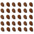 DoreenBeads 30Pcs Natural Wooden Stud Earrings Posts with Loop for Jewelry Making- Water Drop Wood Earring Posts with Ear Backs for Women DIY Earring Making Personalized Jewelry Findings - color: Water Drop