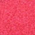 4mm Frosted Glass Seed Beads for Jewelry Making, 1000pcs Tiny Glass Bead Matte Pony Loose Spacer Beads for Beading, Friendship Bracelet, Pendants, Necklaces, DIY Crafting, Fuchsia Red - color: Fuchsia Red