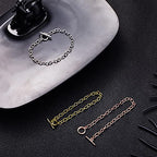 Hicarer 45 Pieces Bracelet Chains with OT Toggle Clasp Stainless Steel Bracelet Link Chains DIY Jewelry Making Supplies for Women Jewelry Crafts(Silver, Gold, Rose Gold) - color: Silver, Gold, Rose Gold