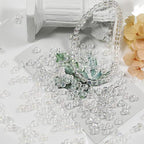 Bala&Fillic Raibow Clear Color 4mm Seed Beads About 1200pcs/100Grams in Bag, 6/0 Glass Craft Beads for Making Bracelet and Necklace (Raibow Clear) - color: Raibow Clear -4mm