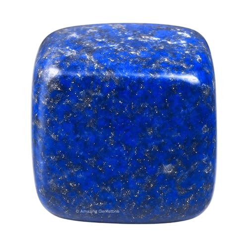 Amazing Gemstone Lapis Lazuli Crystal Tumbled Stones Polished Rocks - Natural Gem Stones for Healing - DIY Crystals for Protection (1 Piece) - color: Lapis Lazuli