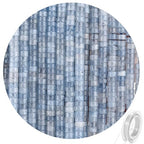 300pcs Natural Blue Aquamarine Heishi Spacer Beads 2x4mm Genuine Real Disc Stone Beading DIY Charm Smooth Loose Gemstone Beads for Jewelry Making Bracelets Necklaces Earrings Crafts - color: Blue Aquamarine