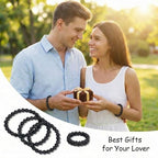 Yochus 60pcs Black Matte Onyx Agates Beads，6mm Healing Power Natural Stone Round Loose Beads for Jewelry Making Earring Necklace DIY Crafts - color: Black Matte Onyx Agates, size: 6mm 60beads