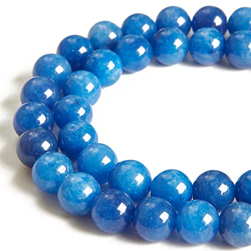 100pcs 6mm Kyanite Beads Natural Gemstone Beads Round Loose Beads for Jewelry Making - color: Kyanite, size: 6mm