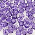 200pcs 10mm Acrylic Cube Beads Square Faceted Acrylic Beads with Hole Plastic Spacer Beads for Bracelets Necklace Earring Making Supplies(Blue Purple) - color: Blue Purple, size: 10mm