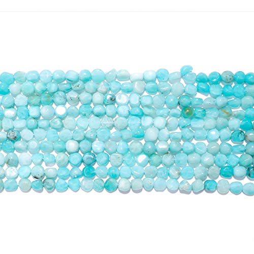 BEADIA Irregular Natural Tianhe Stone Loose Semi Gemstone Beads for Jewelry Making 7-10mm 38cm - color: Tianhe Stone, size: 7-10mm 38cm