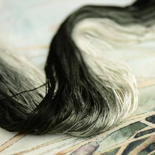 Mulberry Silk Floss Embroidery Thread Floss-Cross Stitch Threads China Silk Woven Jewelry Threads DIY Sewing Kits (41) - color: 41