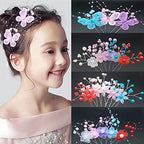 Pinhoollgo 300pcs Pearl Beads 8mm Round Pearl Beads with Hole for DIY Bracelet Necklace Jewelry Making Supplies Handmade Craft(Purple) - color: Purple, size: 8mm/300pcs