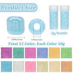 SUNNYCLUE 120G Glass Seed Bead 12/0 Bracelet Seed Beads Mini Glass Bead Small Pony Beads 2mm Glass Seed Beads Loose Spacer Beads for Jewelry Making DIY Earrings Friendship Bracelets Necklace Supplies - color: Mixed Color 5