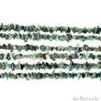 GM GemMartUSA Emerald Natural Raw Chip Beads Strands | Semi-Precious | AAA+ Quality 1 Strand 34” | DIY Bracelet Jewelry Making, Healing Crystal Craft| 4-6mm - Green-Color Gemstones (CHEM-70001) - color: Emerald (CHEM-70001)