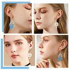 Beebeecraft 1 Box 50Pcs Leverback Earring Hooks 24K Gold Plated Brass French Earwires 16.5x11mm Clasp Earring Hooks for Jewelry Making - color: 16.5x11mm Round Disc Earring Hooks