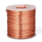 328 Feet Aluminum Craft Wire, 18 Gauge Copper Bendable Soft Metal Aluminum Wire Roll Bulk for DIY Crafts Sculpting Jewelry Making - color: Copper, size: 18 Gauge