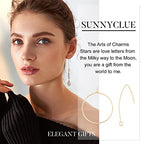 SUNNYCLUE 1 Box 40Pcs 20 Pairs 18K Gold Plated Earring Hooks for Jewelry Making Ear Wires Brass Earring Hooks and Hoop Earrings Making Supplies Jewelry Findings - color: 40pcs Mixed Style 18k Gold Plated Earring Hooks