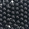 1 Box 8MM 120PCS Black Onyx Beads with Holes Natural Agate Round Gemstone Polished Stone Smooth Loose Spacer Bead Bulk for Jewelry Making Earrings Bracelet Necklace Decor DIY Craft Supply