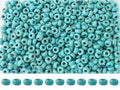 Natural Turquoise Seed Beads 4mm 1400pcs Small Stone Abacus Loose Rondelle Space Beads Bulk for Necklaces, Bracelets, Hair, Keychains, Lanyards, Garland & DIY Crafts-Adult Crafting - color: Turquoise Abacus