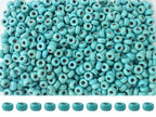 Natural Turquoise Seed Beads 4mm 1400pcs Small Stone Abacus Loose Rondelle Space Beads Bulk for Necklaces, Bracelets, Hair, Keychains, Lanyards, Garland & DIY Crafts-Adult Crafting - color: Turquoise Abacus