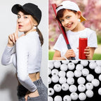 100pcs Golf Ball Beads with 5.5 Yard Elastic Rope,Acrylic Sports Beads DIY Spacer Bead for Necklace Bracelet Keychains Handmade Jewelry Making Accessories Craft Supplies,12mm (Golf) - color: Golf