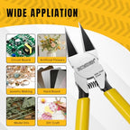 BOOSDEN Wire Cutters 5 Pack, 6 Inch Flush Cut Pliers | Spring Loaded Side Cutting Dikes, Precision Diagonal Cutters Bulk Set for Jewelry Making, Artificial Flowers, Crafting, Electrical & DIY Projects - color: 6''-5 Pack