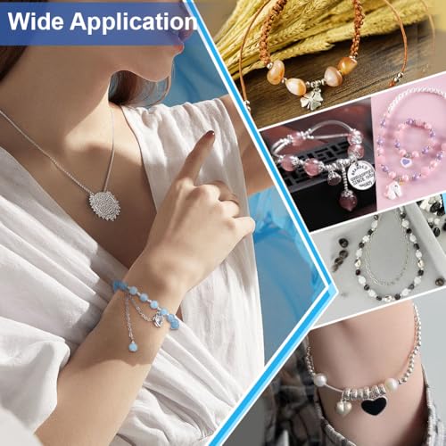 PH PandaHall 1830pcs 925 Sterling Silver Plated Round Beads, 2mm Seed Beads Seamless Smooth Spacers Round Ball Spacers Brass Waist Bead for Necklace Earring Layered Bracelet Jewelry Making - size: 2mm