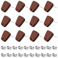 100Pcs Wood Earring Studs for Jewelry Making Walnut Wood Stud Earring Posts Earring Findings Earring Pin Studs with Loop Trapezoid Wooden Earrings Post with Ear Backs for DIY Earrings Making Supplies - color: Trapezoid-100Pcs