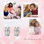 Clip Stopper Spacer Charms for Bracelets Necklaces, Compatible with Pandora,Jewery Mking DIY - style: 2PCS Pave Love Clips