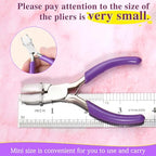 SPEEDWOX Nylon Jaw Pliers - Double Flat Jaw Pliers for Jewelry Making - style: Flat Nylon Jaw Pliers