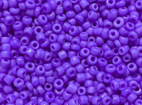 Seed Beads Size:11/0 50 gr / 1.76 oz (Light Purple Opaque) - color: Light Purple Opaque