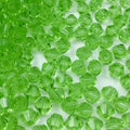 600pcs Bicone Crystal Beads 3mm Crystal Glass Faceted Beads for Necklace Bracelet Earrings DIY Jewelry Crafts Making Supplies(Light Green) - color: Light Green, size: 3mm