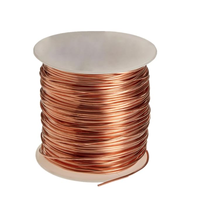Copper Wire Beaded Jewelry Craft Wire, Used for Jewelry Crafts Making, Ornaments Floral Decoration COPPER WIRE, 20Gauge -0.8,MM, 220FT-10.5 OZ