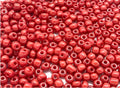 Czech Glass Seed Beads Size:6/0 40 gr / 1.4 oz… (Red) - color: Red