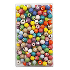INSPIRELLE 180 Pieces Porcelain Beads Chinese Round Ceramic Beads 8mm for Handmade Jewelry Making Bracelets Necklace Making, Candy - color: Candy