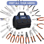 22-Piece Pliers Tool Set with Portable Tool Bag, Full Assortment of Pliers Essential Home Repair & Workshop Kit, Great Gift Idea for DIY Enthusiasts and Homeowners Father's Day
