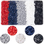 SUNNYCLUE 1 Box About 2900Pcs Black and White Clay Beads Heishi Beads Bulk 6mm Red Gray Multicolor Flat Round Polymer Spacers for Jewelry Making Bracelet Earrings Handmade Crafts Wedding Women - style: Style 5