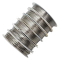 INSPIRELLE 6 Packs 304 Stainless Steel Craft Wire Mixed Sizes Bendable Metal Wire for Jewelry Craft Making for Beginner Practice