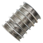 INSPIRELLE 6 Packs 304 Stainless Steel Craft Wire Mixed Sizes Bendable Metal Wire for Jewelry Craft Making for Beginner Practice