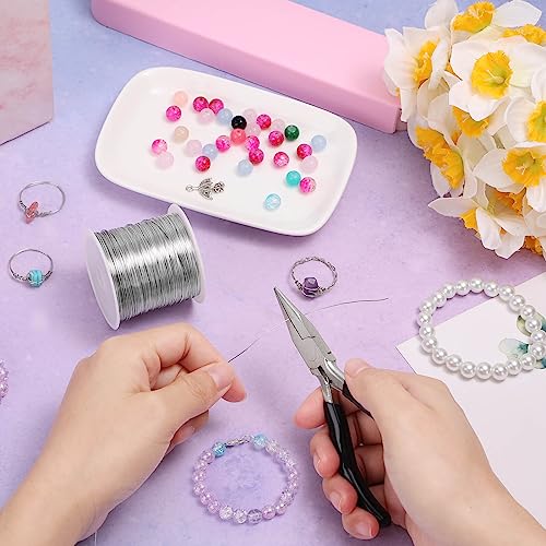 cridoz 26 Gauge Stainless Steel Wire for Jewelry Making, Baling Wire for Wrapping, Craft and Jewelry Making - size: 26 Gauge